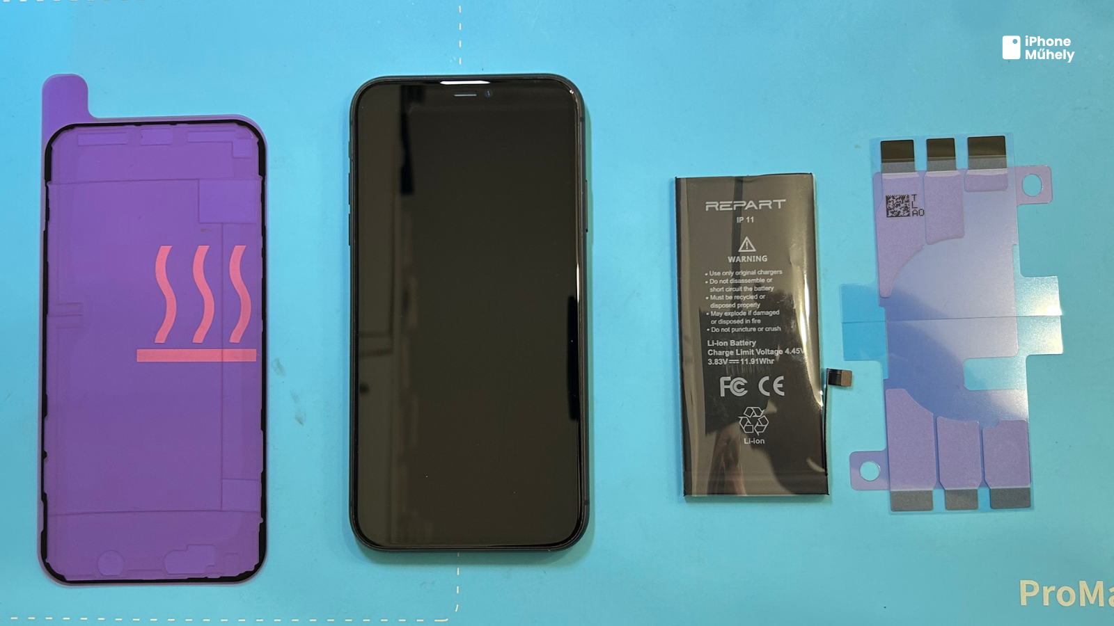 iPhone szerviz folyamat